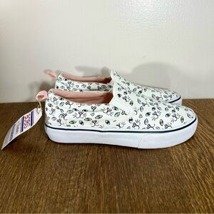 New Skechers Bobs Marley Jr-Picatso Slip On Sneaker Women’s Size 6 Multi